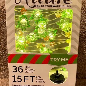 Allure Christmas Tree light strand 36 lights 15ft long